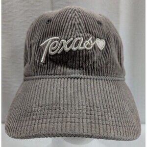 Home Free - Texas - Gray - Adjustable Baseball Cap / Hat - Adjustable